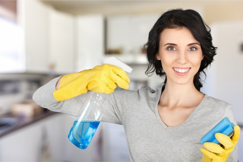 Local transfer station and material recovery for oven cleaning waste