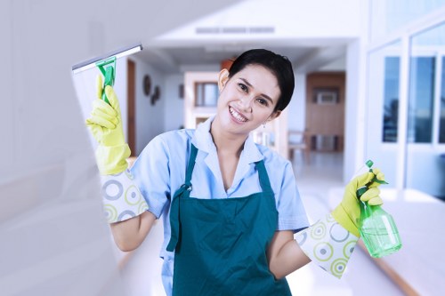 Commercial window cleaning for a Barnes shopfront or business frontage