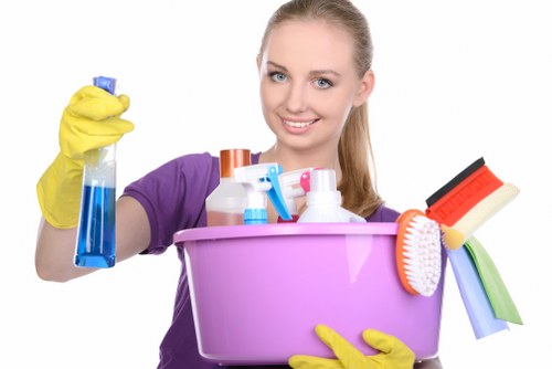 Washroom and kitchen cleaning included in Barnes office cleaning