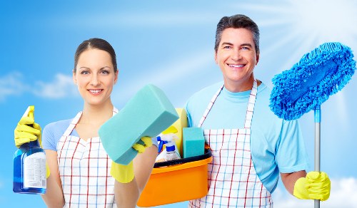 Domestic window cleaning in Barnes for a house with multiple windows